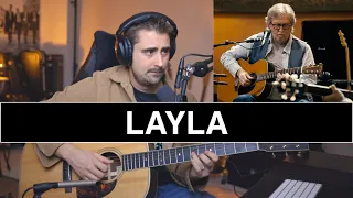 Eric Clapton - Layla - Lockdown Sessions - Guitar Lesson & Reaction