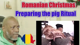 Mr. Giant Reacts Rituals - Bucovina Region, RO, Europe - ”Pig slaughter” and ”Pomana” Christmas