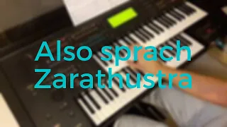 Also sprach Zarathustra op.30, Yamaha Electone el900 - Dimitris Leontaris