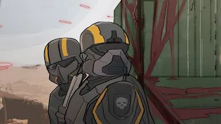 I'm Not Going Out There || Helldivers 2 Animation