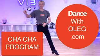 💥Cha Cha💥PROGRAM: 1) Choreography; 2) Technique; 3) Posture; 4) Hip Action, 6) Exercises & 5) Drills