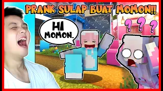 ATUN ISENGIN MOMON DENGAN SULAP PALING KEREN DI MINECRAFT !! Feat @sapipurba