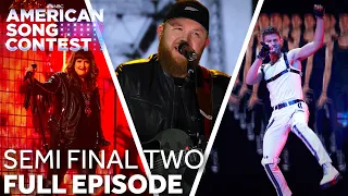 American Song Contest | Full Episode | Semifinal 2 | LIVE Performance