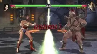 Mortal Kombat vs DC Universe - Arcade mode as Wonder Woman