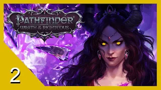 Pathfinder: Wrath of the Righteous Enhanced Edition - Reformed Fiend/Gold Dragon - Let's Stream - 2