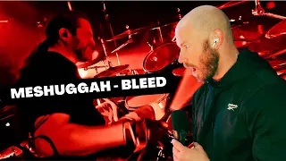 Drummer Reacts To - MESHUGGAH - BLEED TOMAS HAAKE FIRST TIME HEARING