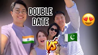 My first time double date in Korea 👩‍❤️‍👨&comment reading