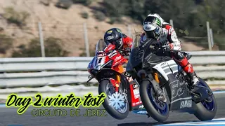 Morning run session ! day 2 Jerez superbike test | 2024 winter test ❄️