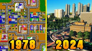 Evolution of City Builder Games 1978 - 2023