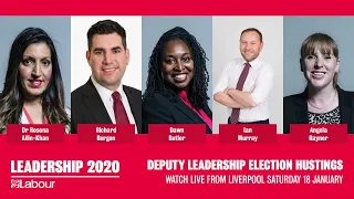 Deputy Leadership Hustings Live from Liverpool