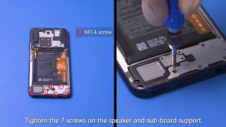 HUAWEI Y9s&HUAWEI P smart Pro Stark Plus Disassembly and Assembly Video Tutorial