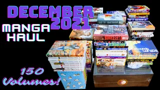 December 2021 Manga Haul 150 Volumes!!