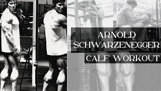 Arnold Schwarzenegger Calf Workout | Unleash your potential