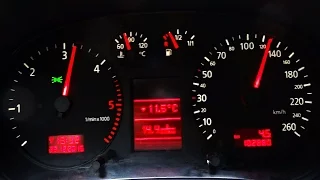 Audi A3 1.9 TDI Acceleration 0-100