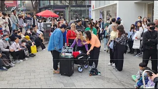 LIVE 20230325 BlackMist#블랙미스트 Hongdae Busking 홍대 버스킹 SnowHorse#눈말