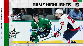 Capitals @ Stars 10/27 | NHL Highlights