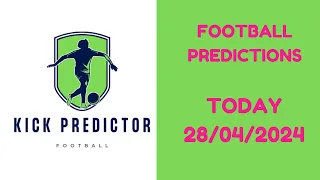 FOOTBALL PREDICTIONS TODAY 28/04/2024  SOCCER PREDICTIONS TODAY TIPS ITALY SERIE A FRANCE LIGUE 1