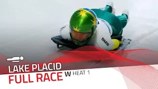 Lake Placid | BMW IBSF World Cup 2019/2020 - Women's Skeleton Heat 1 | IBSF Official