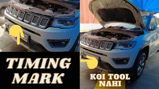 Jeep compass Tata harrier S cross 1.6 timing belt mark ❣️