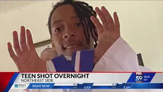Indianapolis mother says teen son was found shot and killed Thanksgiving morning