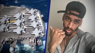 Cities at Sea: How Aircraft Carriers Work By Wendover Productions | REACTION!