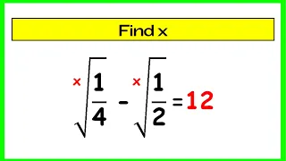 🔴A Nice Radical Algebraic Problem | Mathematics Olympiad | Find the Value Of X
