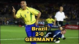 BRAZIL vs GERMANY 2-0 | FIFA WORLD CUP 2002 FINAL | ALL GOALS & HIGHLIGHTS HD