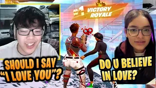 AsianJeff asks AI to help him FLIRT with His Crush❤️ & carries her to a win in Unreal Ranked