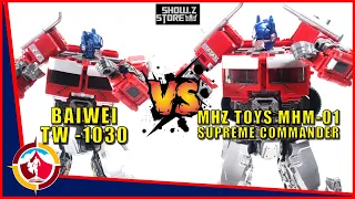 Baiwei TW -1030 VS MHZ TOYS MHM - 01 Supreme Commander ROTB #transformersriseofthebeasts