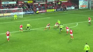 Crewe v Blades - match action