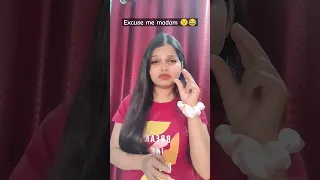 Excuse me madam 😟😂 #viral #comedy #funny #rakhirawat #shorts #shortsfeed #trending