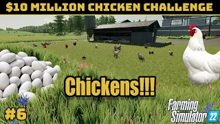 We finally got Chickens!!! - No Man's Land - Episode 6 - Farming Simulator 22