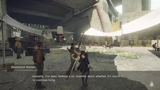 the moment that I fell in love with NieR: Automata while it was breaking me