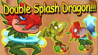 Double Splash Dragon On The Field!! PvZ Heroes Build Deck Green Shadow