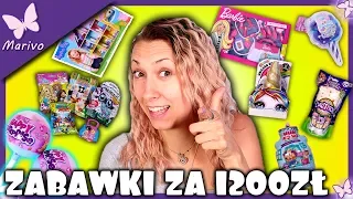 ZABAWKI ZA 1200ZŁ!!! 💰 NIESPODZIANKOWY HAUL ZAKUPOWY 💰 Barbie LPS Świnka Peppa Poopsie Marivobox#65