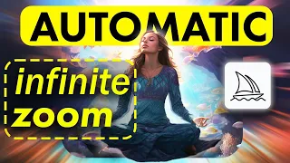 Automatic Infinite Zoom Using Midjourney - No Video Editing Required!