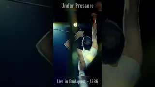 Queen - Under Pressure (1981 - 1986) #shorts