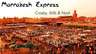 Crosby, Stills & Nash - "Marrakesh Express" [WIDESCREEN] [LYRICS]