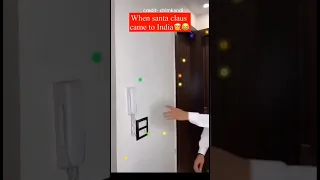 Santa come to India 😂😅😃#comedy #chimkandi video credit -@Chimkandi