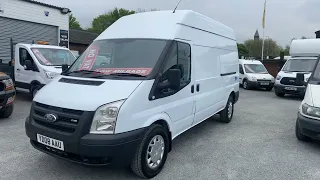 Ford transit long wheel base high roof *low miles*