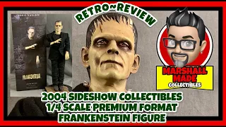 4K Retro Review Sideshow Collectibles 1/4 Scale Premium Format Frankenstein Figure Unboxing