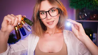 ❗️ АСМР НЕВРОЛОГ 🤯 Проверка Нервов, Рефлексов и Медосмотр Врача asmr cranial nerve exam doctor