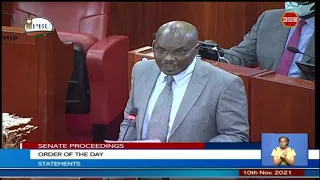 LIVE: Senate Proceedings (Afternoon Session)  II 10th November 2021 II www.kbc.co.ke