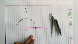 how to construct an angle of 75 degree using compass🔴Step by Step tutorial explained clearly🔴try it!