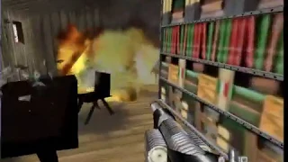 Goldeneye 007 N64 Japanese Secrets Surface 1 Hidden Grenade Launcher