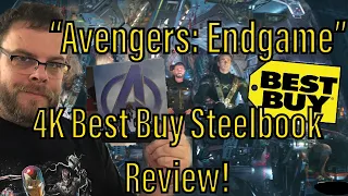 “Avengers: Endgame” (2019) 4K Best Buy Steelbook Review!