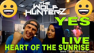 First Time Hearing Heart Of The Sunrise / Yes - Live | THE WOLF HUNTERZ Reactions FIRST TIME