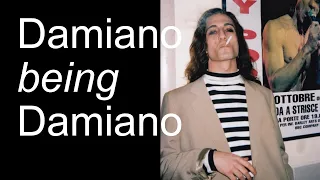 Damiano David being Damiano David for 5 minutes