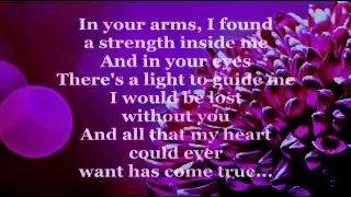 YOUR LOVE (The Greatest Gift Of All) Lyrics - JIM BRICKMAN feat. MICHELLE WRIGHT