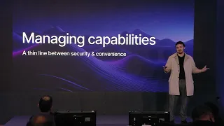Building access control on Sui using "capabilities" | Manos Liolios at Sui Basecamp 2024